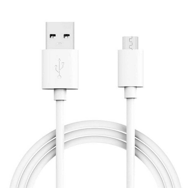 Cabo Carregador Tubo USB V8 Micro 25w Branco