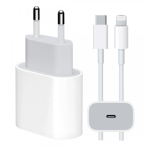 Carregador + Cabo Turbo 20w Tipo-c Compatível Com iPhone