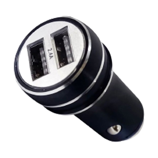 Carregador Veicular Rápido Turbo 3.4A USB 2 Saídas Preto