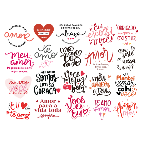 Impressão DTF UV Dia dos Namorados Tamanho A4 (29x21cm)